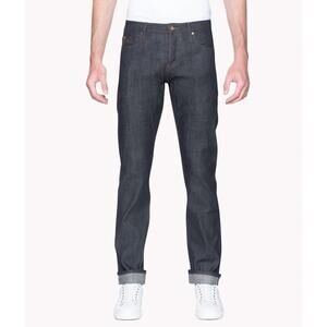 The Unbranded Brand 33 UB122 Skinny Fit - 11oz Indigo Stretch Selvedge Denim